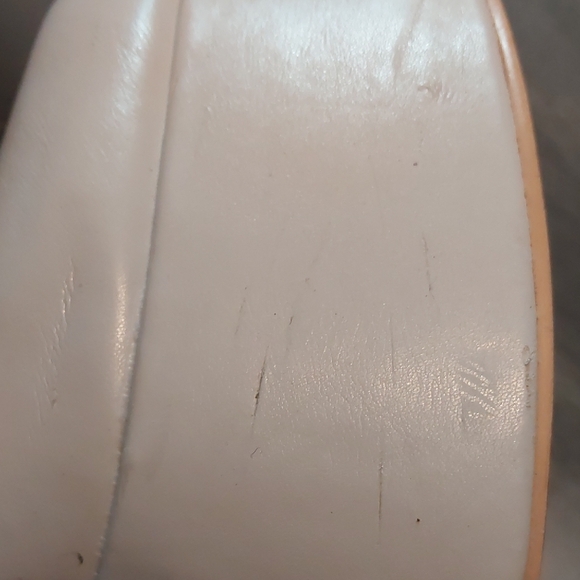 Chic White Platform Heeled Boots - Picture 6 of 16